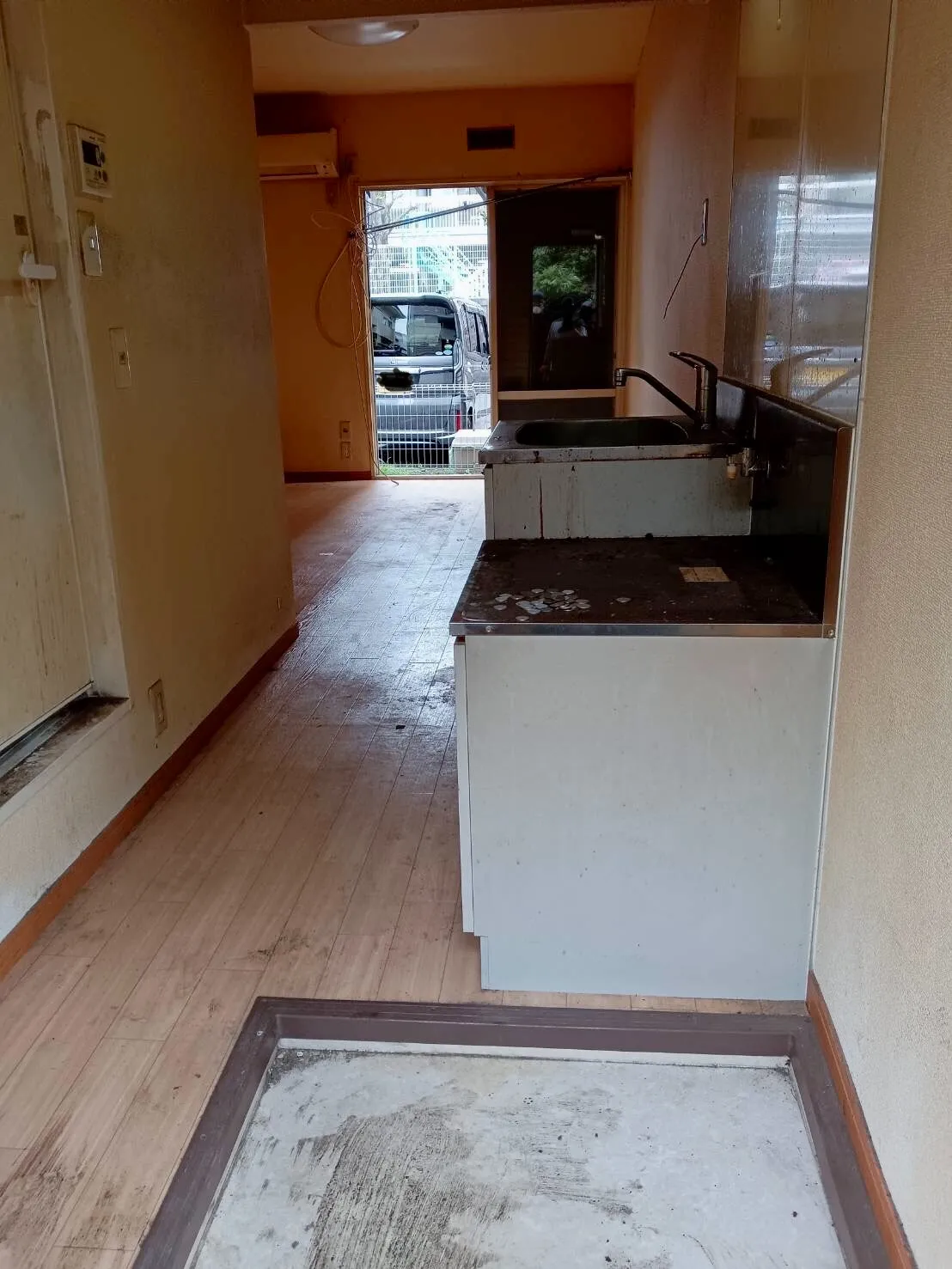 ゴミ屋敷の片付け作業後